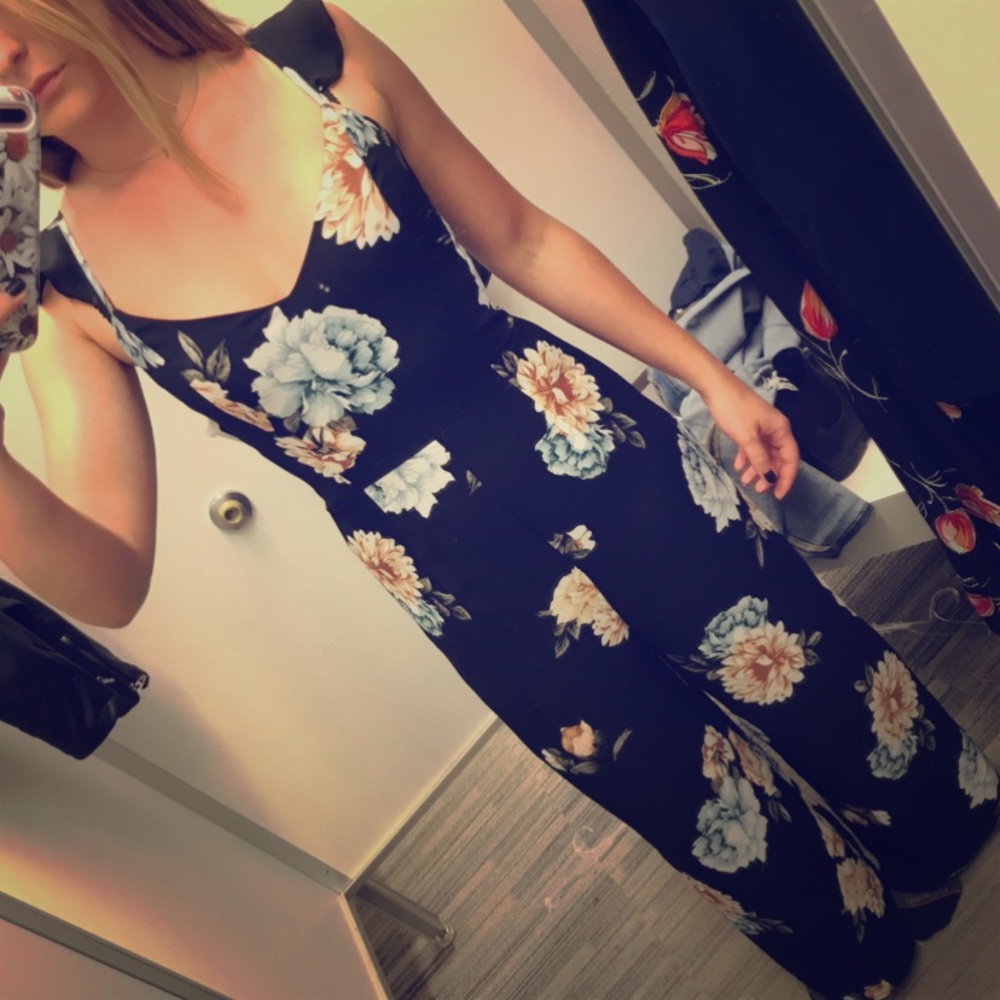 Floral jumper